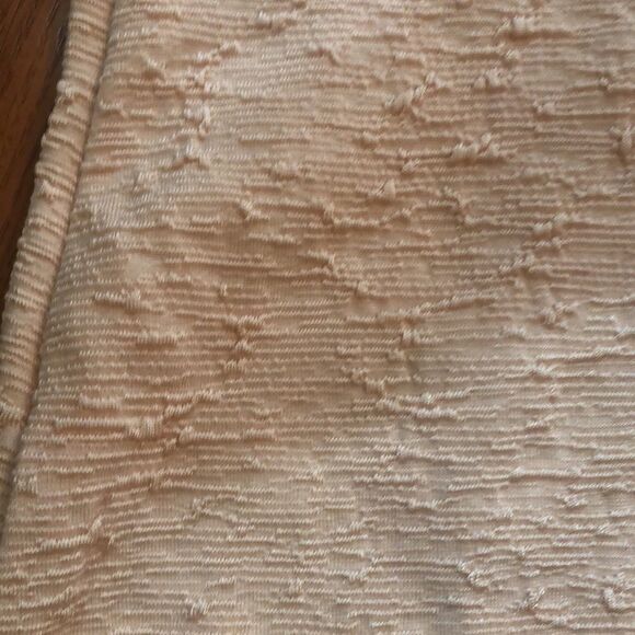 NWT Haystacks peach textured stretch tank top. Size S - Picture 7 of 7